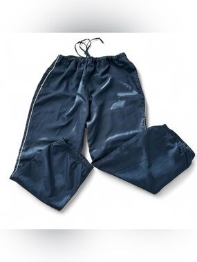 Athletic Works Navy Blue Men’s Sweatpants with Side Stripe
